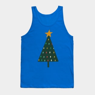 Cute Christmas tree Tank Top